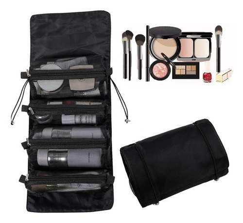 Cosmetiquera Neceser Bolsa Ajustab Viaje Portátil Maquillaje