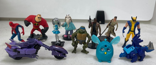 Lote De Figuras Star Wars Los Increibles Tortugas Ninja 