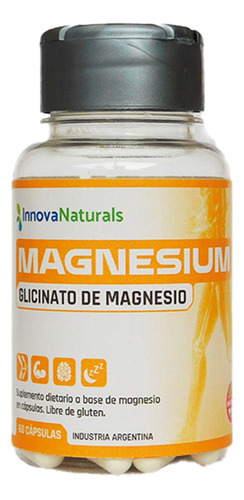 Glicinato De Magnesio X 60 Cápsulas