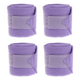 4pcs Envolturas Envolturas De Protección De Pierna Púrpura