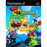 The Simpsons Hit & Run Versión Español | Ps2 | Fisico Dvd