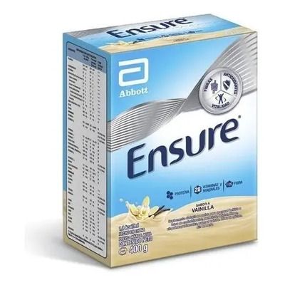 Ensure Suplemento Vainilla En Polvo X 400 Gr | Envío gratis