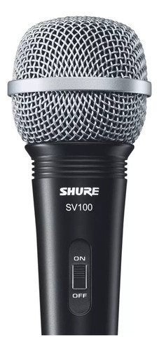 Microfone Shure Sv100 C/fio Loja Planeta Play Music