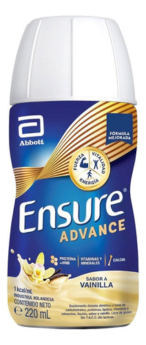 Ensure Advance Shake Sabor Vainilla 220 Ml X 24 Unidades