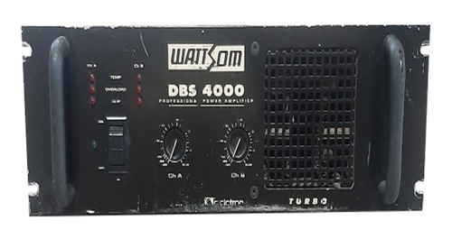 Potência Ciclotron Dbs-4000 Turbo Muito Conservada