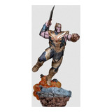 Thanos Deluxe Version Avengers Infinity Iron Studios Sidesho