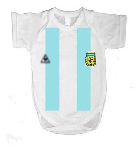 Body Bebe Seleccion Argentina 10 Camiseta 86 Personalizada