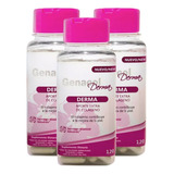 Pack 3 Genacol Derma Nutricosmético Colágeno 120 Cápsulas