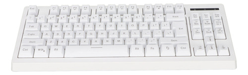 Teclado Mecánico Led, 87 Teclas, Inalámbrico, 2,4 G, 1800 Ma