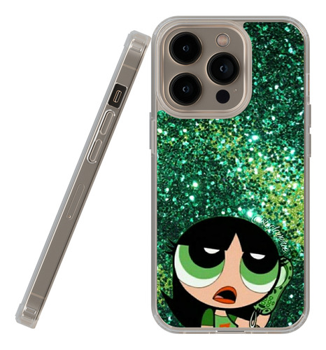 Funda Transparente Para iPhone  De Super Poderosas Chicas%