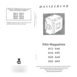 Manual De Instrução Físico - Magazines Hasselblad