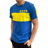 Remera Boca Juniors Retro Con Recorte Producto Oficial 