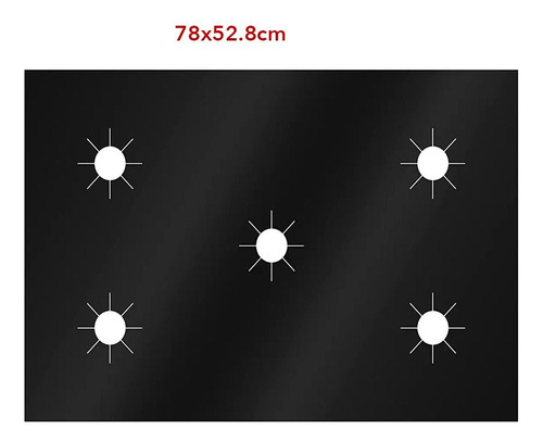 Tapete Protector Para Estufas De Gas Que Cubre La Parte Supe