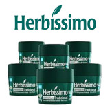 Kit 6 Desodorantes Herbíssimo Tradicional Sem Álcool 55g