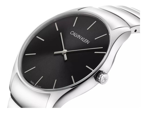 Reloj Calvin Klein Classic K4d2114v Plateado Para Caballero