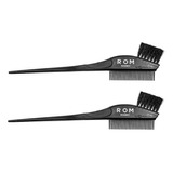 2 Pente Pincel Aplicador Pure Brush Rom Academy Romeu Felipe