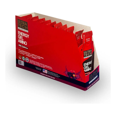 Energy Gel Ultra Tech 32 Gr Caja X 12 Unid -gel Energizante Sabor Frutos rojos | MercadoLibre