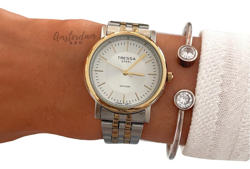 Reloj Tressa Dama Mo Leeds Combinado Sumergible Amsterdamarg