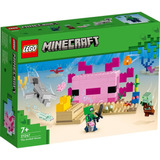 Lego Minecraft (21247) La Casa-ajolote Cantidad De Piezas 242