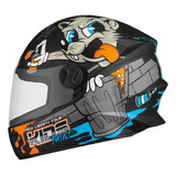 Capacete Moto Infantil Liberty Four Kids Paint Fosco Unissex