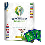 Pack Álbum  + 50 Sobres Copa América  Brasil 2019 Panini