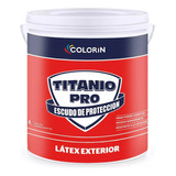 Latex Titanio Pro Exterior Colorin X 4 L Pintu Don Luis Mdp