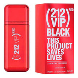 212 Vip Black Red Carolina Herrera 100 Ml Original 