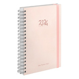 Agenda Diária Plus Personalizada Spot Touch Cores 18x25 Cm