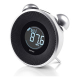 Reloj Despertador Digital Retro Musica Sd/usb/radio Fm