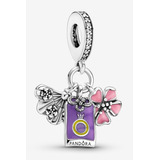 Charm Colgante Cerezo, Amuleto Y Abanico Japoneses