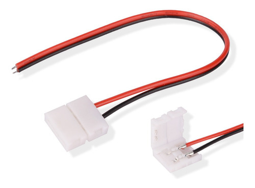 Conector Fita Led 10mm 5050 2 Vias 1 Terminal - 1 Unid