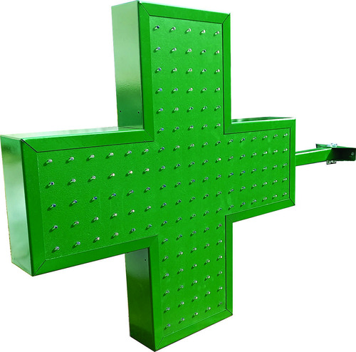 Cruz Led Doble Faz 60 Cm X 60 Cm Para Farmacias