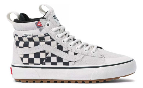 Vans Sk8-hi Mte-2 Boots - Marshmallow/checkerboard