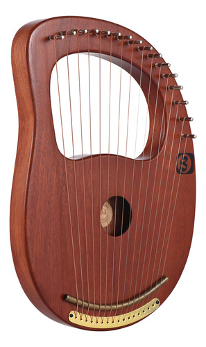 Cuerda De Tela Lyre Harp De Madera Wh-16 Con Bolsa De 16 Cue