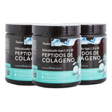 Pack 3 Peptidos De Colágeno Natier Máxima Concentración 250g