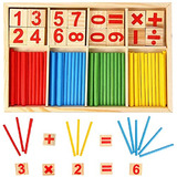 Kutoi Bloques De Números Y Palos | Juguetes Montessori Par.