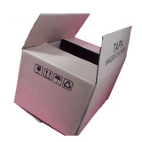 25 Pzs Caja Pequeña Carton Corrugado 20x12x12 Cm L005