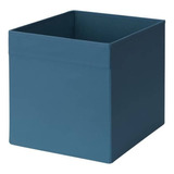Caja Almacenadora De Tela 38 X 33 Cm Azul De Closet Librero