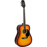 Violão Giannini Gd1 Eq Eletroacústico Dreadnought Sunburst