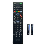 Controle Remoto Tv Smart Sony Kdl-48w605b C/ Pilhas