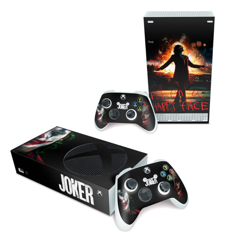 Skin Para Xbox Series S Adesivo Horizontal - Modelo 040