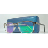 Lentes Olive 7038 Armazon Con Bisel Plata Hipster Oftalmico