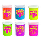 3xmassinha Gelelé Slime Tradicional Cores Diversas Pote 152g