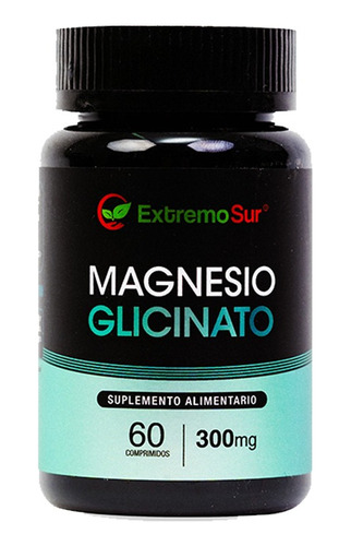 Glicinato Magnesio - 60 Comprimidos - Premium 