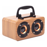 Tarjeta De Audio Pequeña De Madera Bluetooth