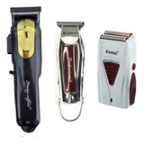 Maquina Kemei Simil Magic Clip Cordless + Detailer + Shaver