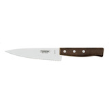 Cuchillo Tramontina Tradicional N°6 Mango Madera 27cm