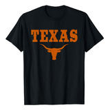 Camiseta Texas Longhorn, Playera Logo Orgullo Texano