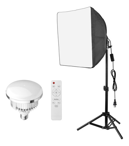 Kit De Fotografía Streaming, Luz Fotográfica De 45 W Con Set