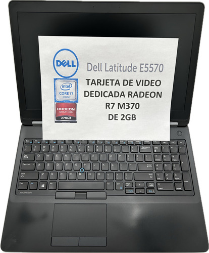 Oferta Laptop Dell I7 8gb Ram 256gb Ssd Video Radeon 2gb